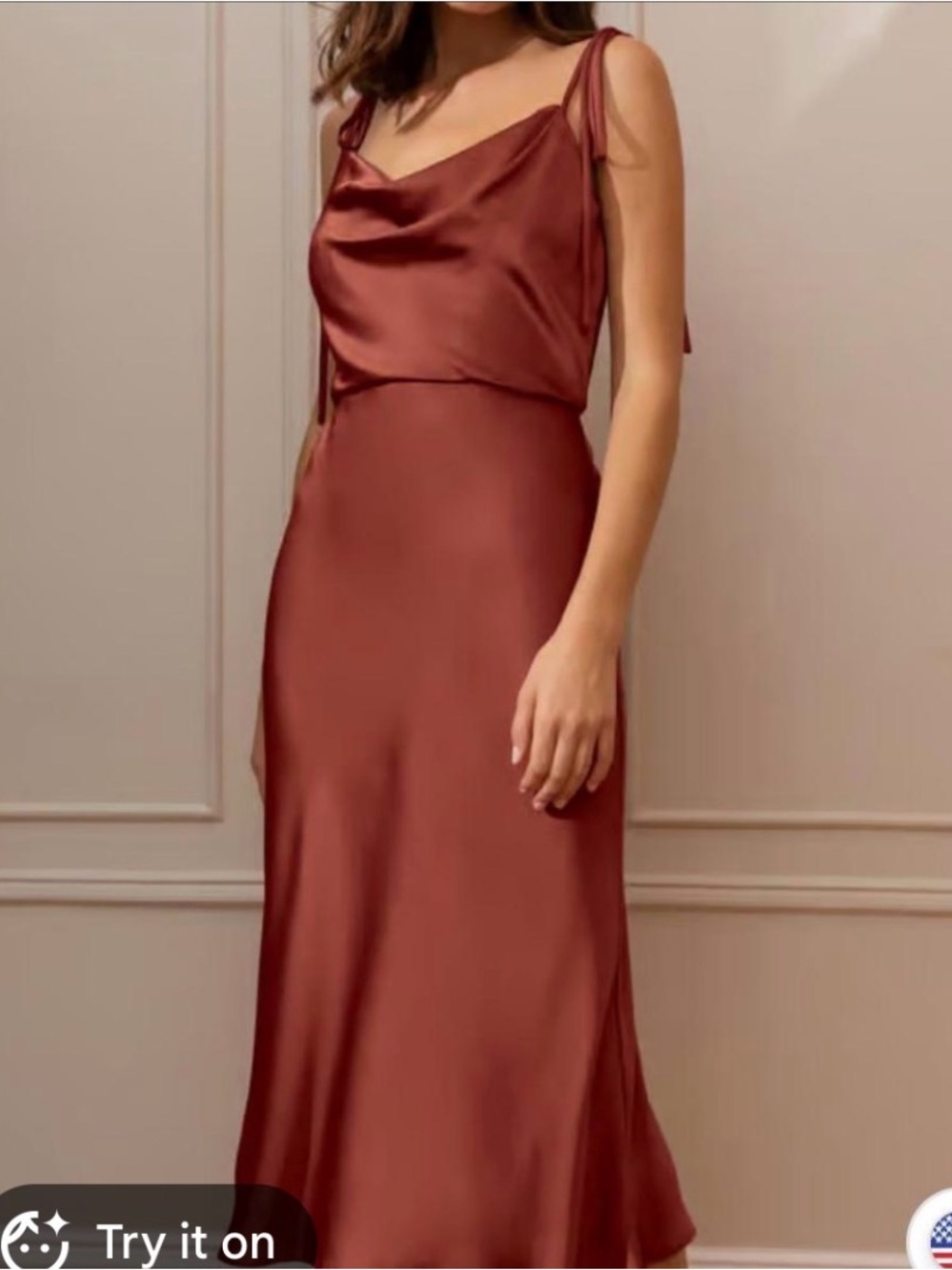 Jenny Yoo Satin Dress